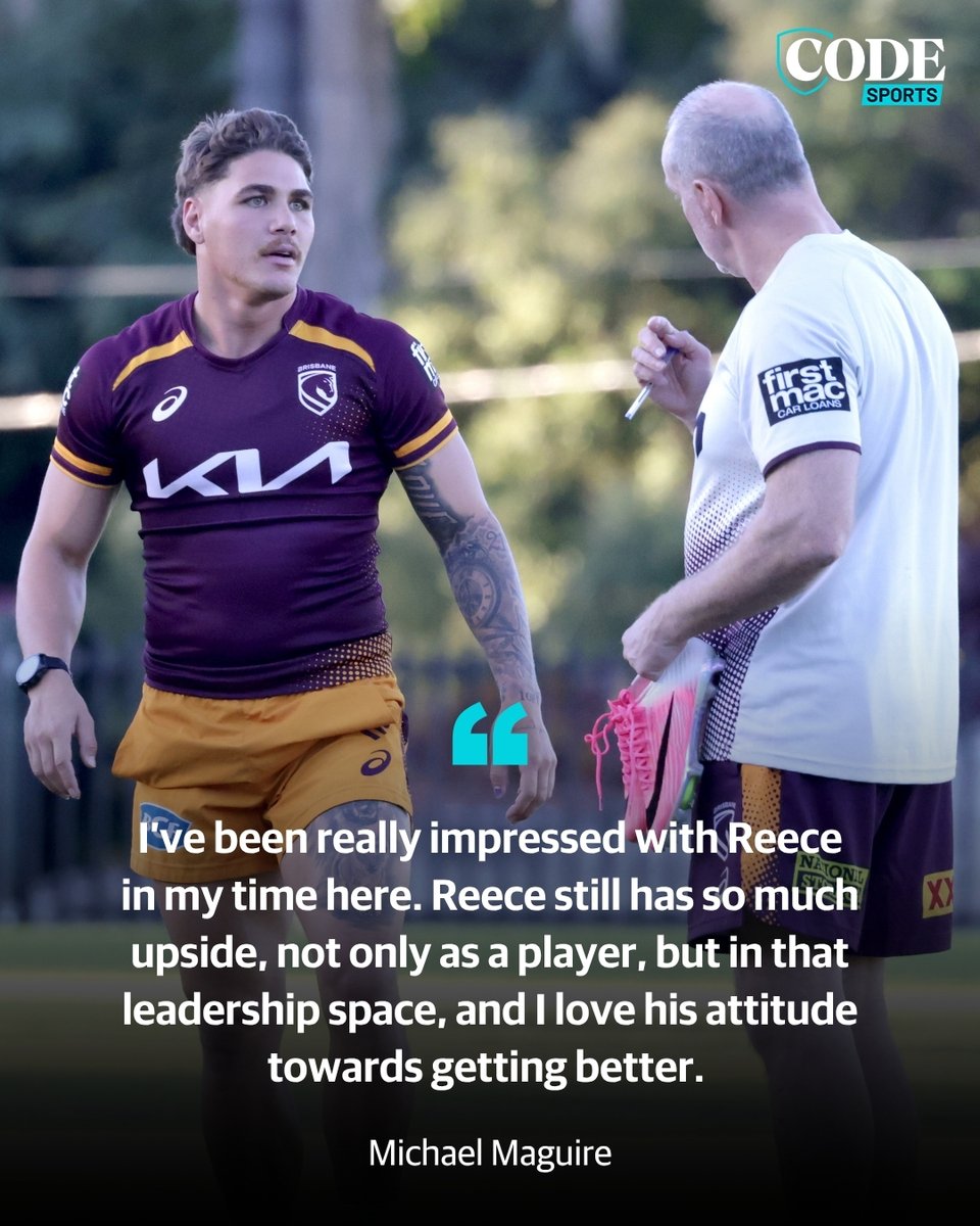 codenrl's tweet photo. Walsh has rocketed into contention to join Brisbane’s leadership group with Madge backing the superstar fullback to spearhead a Red Hill revolution.

DETAILS ▶️ https://t.co/oYFr69rFnS https://t.co/XpU0nQBaDl