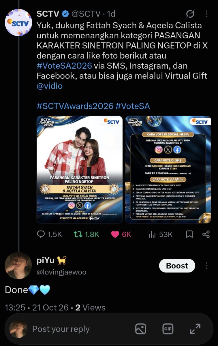 lovingjaewoo's tweet photo. @votediamondteam DONE #TREASURE #2026MAMAVOTE https://t.co/gJW9Jn3vri
