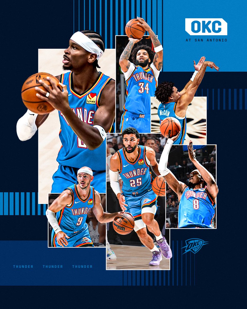 okcthunder's tweet photo. Set the tone in the first half

Rewatch the Thunder 22-3 run 🎥 https://t.co/UkGMjXoos7