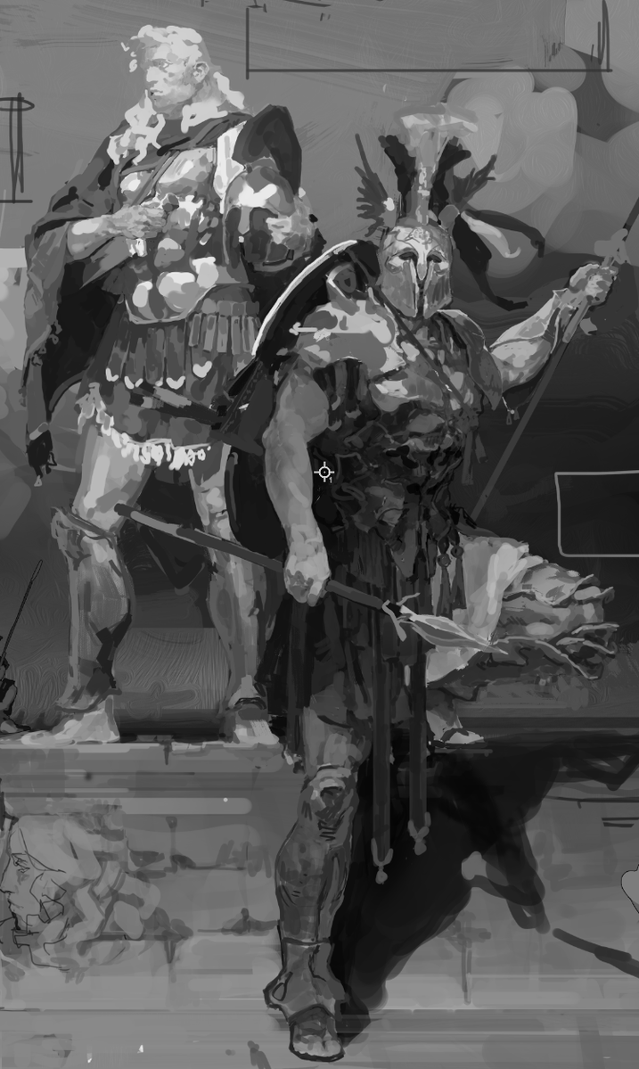 sahibdraws's tweet photo. tightening values to push underlying symbolism https://t.co/TKMbpaFCsn