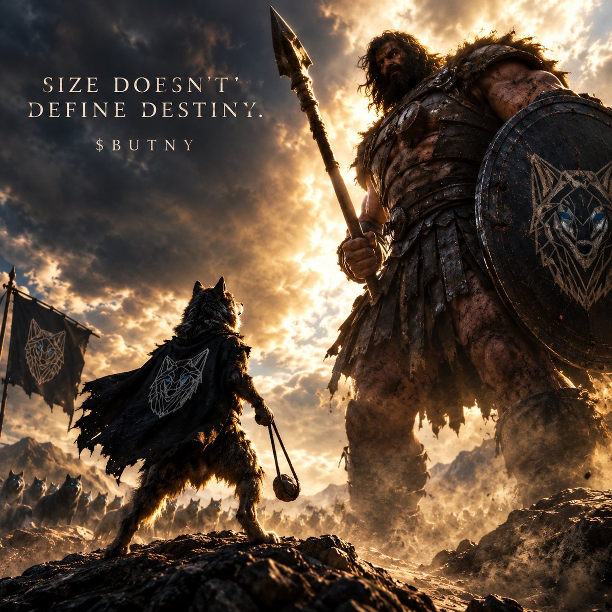 JamesCook140738's tweet photo. ⚔️ Every giant was once thought to be unbeatable.

David didn't need to be bigger. He needed courage.

The giants have the size. The Wolf Pack has the spirit. 🐺

SIZE DOESN’T DEFINE DESTINY.
Ca Cx3onEtJqfzfqbVG1mnveskpvA7uMWpq31hhZx2jpump

$BUTNY 🌕 #Solana #smallcaps
#memcoin https://t.co/LCIEXZujCi