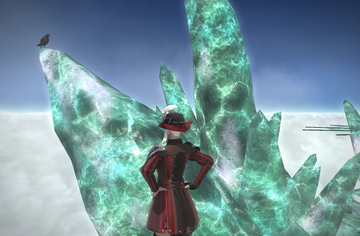 grevalve's tweet photo. @MakiZenos I also noticed a crow on top of a cluster of crystals. Odin spying? 😉 https://t.co/0o4b8U1Naz
