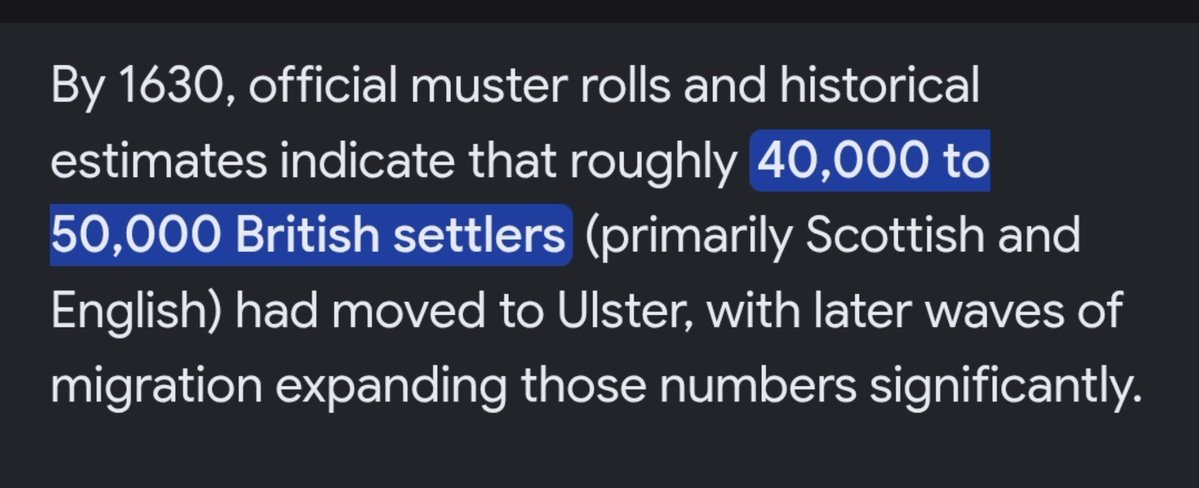 thelaymanstake's tweet photo. The Ulster plantation, which is why Ireland is still partitioned and has caused centuries of conflict, war, death and unquantifiable costs was around 40-50 thousand British settlers over 30 years.

Ireland has taken in as many Indians in ONE YEAR! https://t.co/Z3ne1W1Tvi