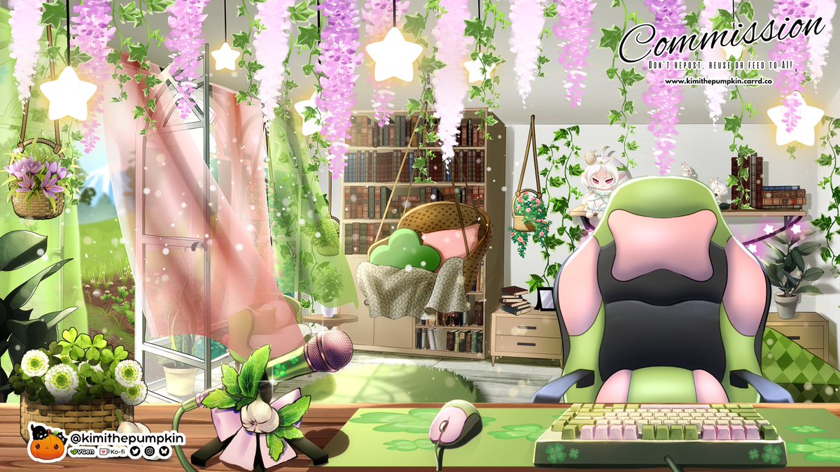 kimithepumpkin's tweet photo. Finished the daylight version of this background comm for Ninni ⋆˙⟡ Still need to make the day into the night and animate both ✩₊˚.⋆☾⋆⁺₊✧ https://t.co/1YeSiYw44i