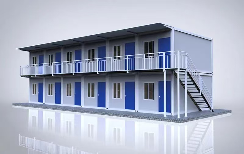 Chloechqou's tweet photo. Our double-wing extendable houses stay compact during transport and unfold sideways on arrival, multiplying your living space while keeping shipping costs low. https://t.co/48w85pMMlZ