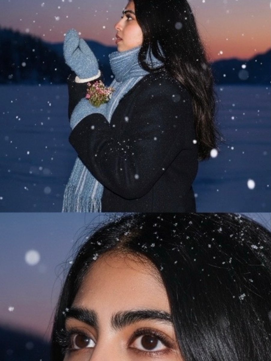 ashldn13178's tweet photo. Tried this first snow trend with AI coz I am missing this year’s Russian snowfall ❄️☃️ and I think it made me look pretty good. In case you need the prompt just drop me a text in the dm ❣️

#ai #aitrending #snow #trending #viral https://t.co/6jaiWBfkZx