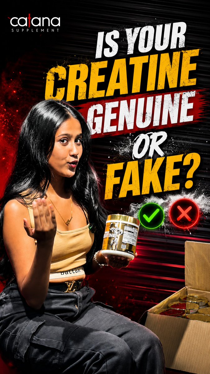BreckSFOsborOx6's tweet photo. Is your creatine genuine or fake? Kevin Levrone Gold Creatine is back in stock at Catana Supplement. Verify authenticity with the QR code beneath the sticker. Visit us or call/WhatsApp: 0768 79 79 44 https://t.co/eTDq3BbxOS