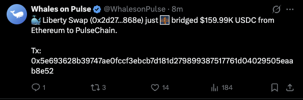 freericheart's tweet photo. 🚨🚨🚨@WhalesonPulse  Drop them a follow. #crypto #ethereum #robinhood #solana #xrp https://t.co/0HJsodHXjE