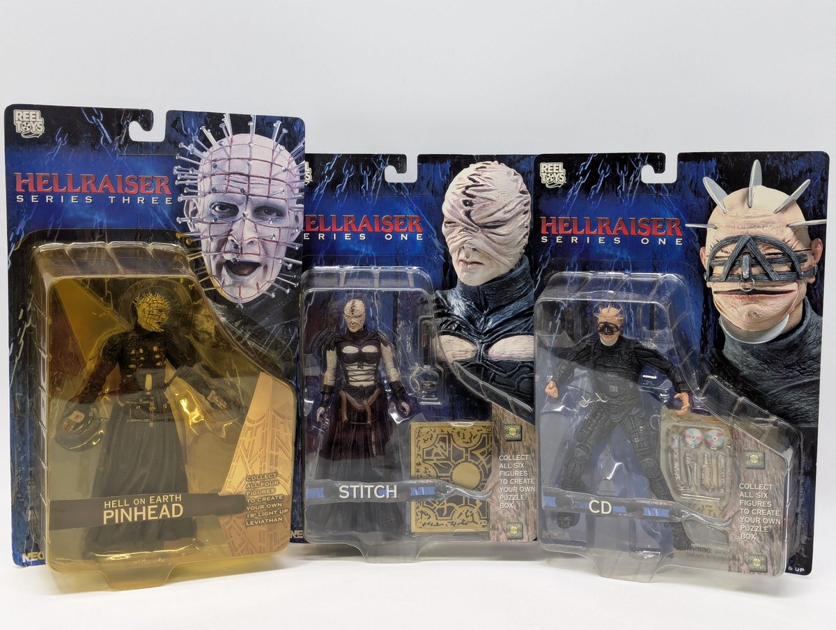 sbymdktoy's tweet photo. NECA ヘルレイザー
ブリスターアクションフィギュア入荷してます⚔️

ハイクオリティな造形、塗装、小物の再現が素晴らしいです!!

#まんだらけ渋谷
#NECA
#アメトイ https://t.co/MOTiQqGi0l