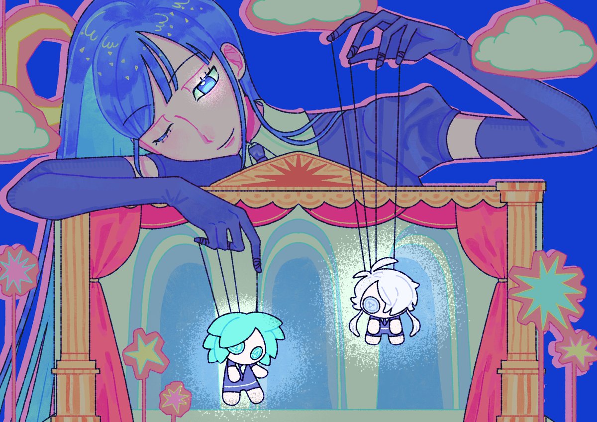 lammietheskunk's tweet photo. Lapis, Phos and Ghost
#hnk #housekinokuni_fanart #宝石の国 https://t.co/UG1a8LoVJ7