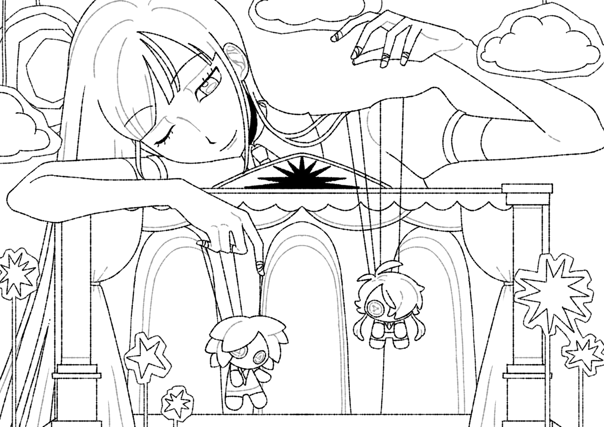 lammietheskunk's tweet photo. Lapis, Phos and Ghost
#hnk #housekinokuni_fanart #宝石の国 https://t.co/UG1a8LoVJ7