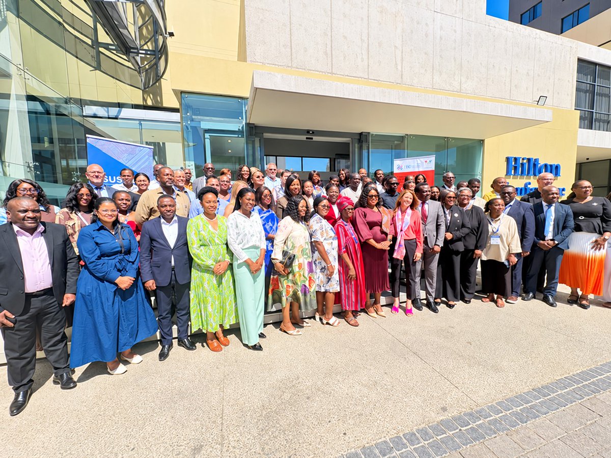 UNNamibia's tweet photo. More investment. More trade. More decent jobs. At an ILO roundtable under the EU-funded #SUSTAIN project, @hphororo underscored the need to strengthen links between investment, trade, skills development and local enterprise growth to expand opportunities for Namibians. https://t.co/ZJcK5lsuQw