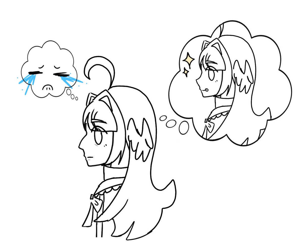 Yourlocalgo0se_'s tweet photo. My side profile is chopped and this is my vent art😔 https://t.co/gcdiLsltqK