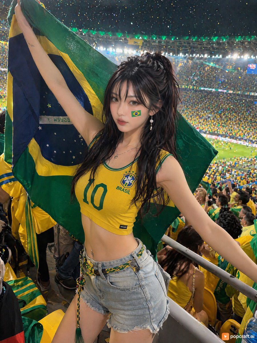 popcraftAI's tweet photo. YUNA supporting Brazil, Japan, France, and Mexico ⚽🌍

FIFA World Cup 2026-inspired visuals made with — turning one AI character into different real-life football supporter looks.

Which country look works best?

#AI_YUNA #FIFAWorldCup2026 #AIart https://t.co/ISpzSMJBMI