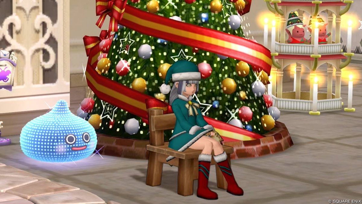 0V_Lx0's tweet photo. お先にクリスマス🎄🩵
お引越ししたので浜辺のクリスマス🌴🎅🏻
南国でも悪くないな！すきだわ🥹

#DQX #ドラクエX #クリスマス #1番すき
#フレンド募集 #初心者 

いつかは絶対マイタウンでクリスマスする🫣

みんなの見てるとやっぱすごいよな〜🙂‍↕️
センスがいいというか？なんというか… https://t.co/6QuJyO2WCi