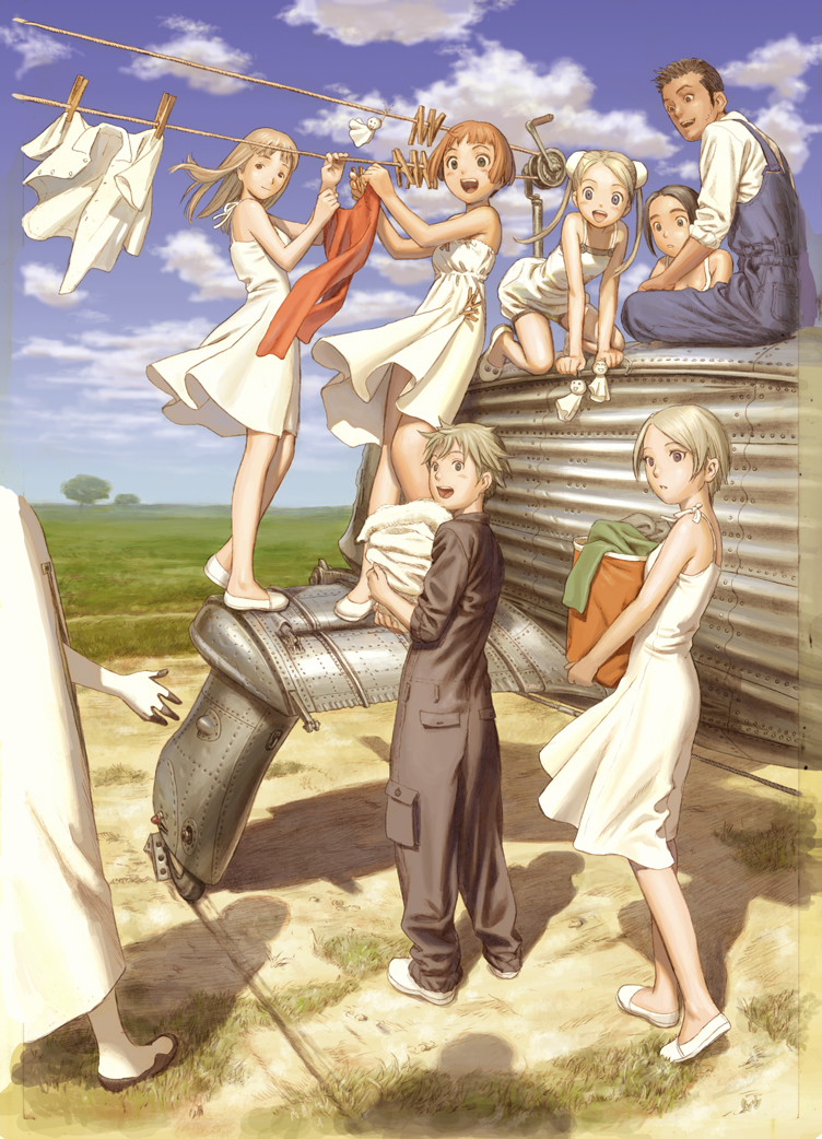 gonzo_anime's tweet photo. #LASTEXILE
今日は #アニメの日

監督：千明孝一
キャラクターデザイン原案：村田蓮爾
アニメーションキャラクターデザイン： 堀内修・ムラオミノル・田中雄一
プロダクションデザイン：前田真宏・小林誠
美術監督：小倉宏昌
脚本：千明孝一・冨岡淳広・神山修一・山下友弘・鈴木貴昭
音響監督：鶴岡陽太

声の出演
クラウス・ヴァルカ：浅野まゆみ
ラヴィ・ヘッド：斉藤千和
アレックス・ロウ：森川智之
ソフィア・フォレスター：山崎和佳奈
アルヴィス・E・ハミルトン：白木杏奈
タチアナ・ヴィスラ：喜多村英梨
アリスティア・アグリュー：桑谷夏子
ディーオ：野田順子
ルシオラ：半場友恵
モラン・シェトランド：三木眞一郎

https://t.co/IHXCBbALWS