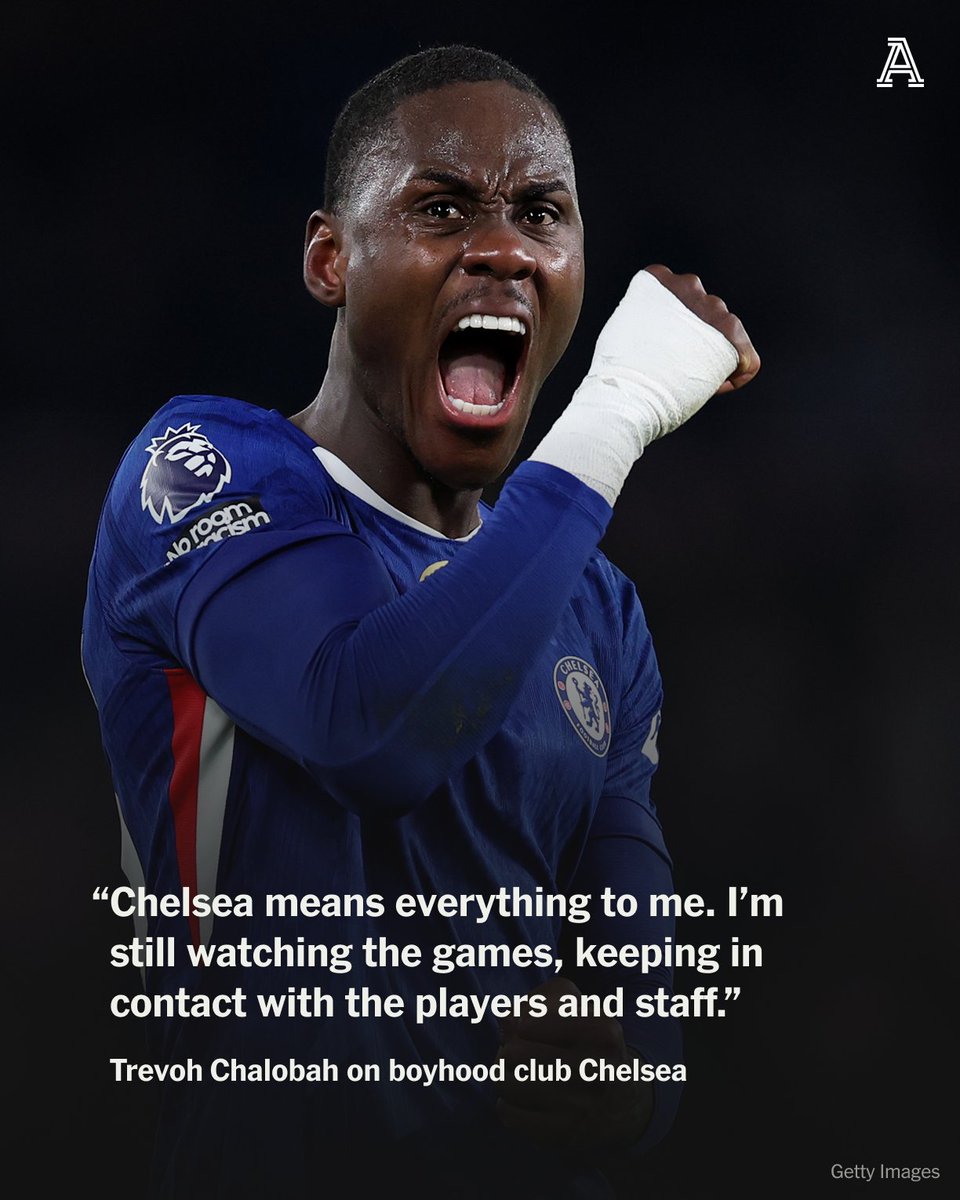 TheAthleticFC's tweet photo. Trevoh Chalobah never really liked football and came to it late, sometimes crying in the car after training because he felt he was not good enough.

After moving to England and living in one room with his parents and siblings, he went on to play more than 100 times for Chelsea and was in England’s World Cup squad.

He talks to @AndyMitten about his Chelsea exit, working under Cesc Fabregas at Como and taking a dream board with him to matches.

🔗 https://t.co/OuTZ7FtmE3