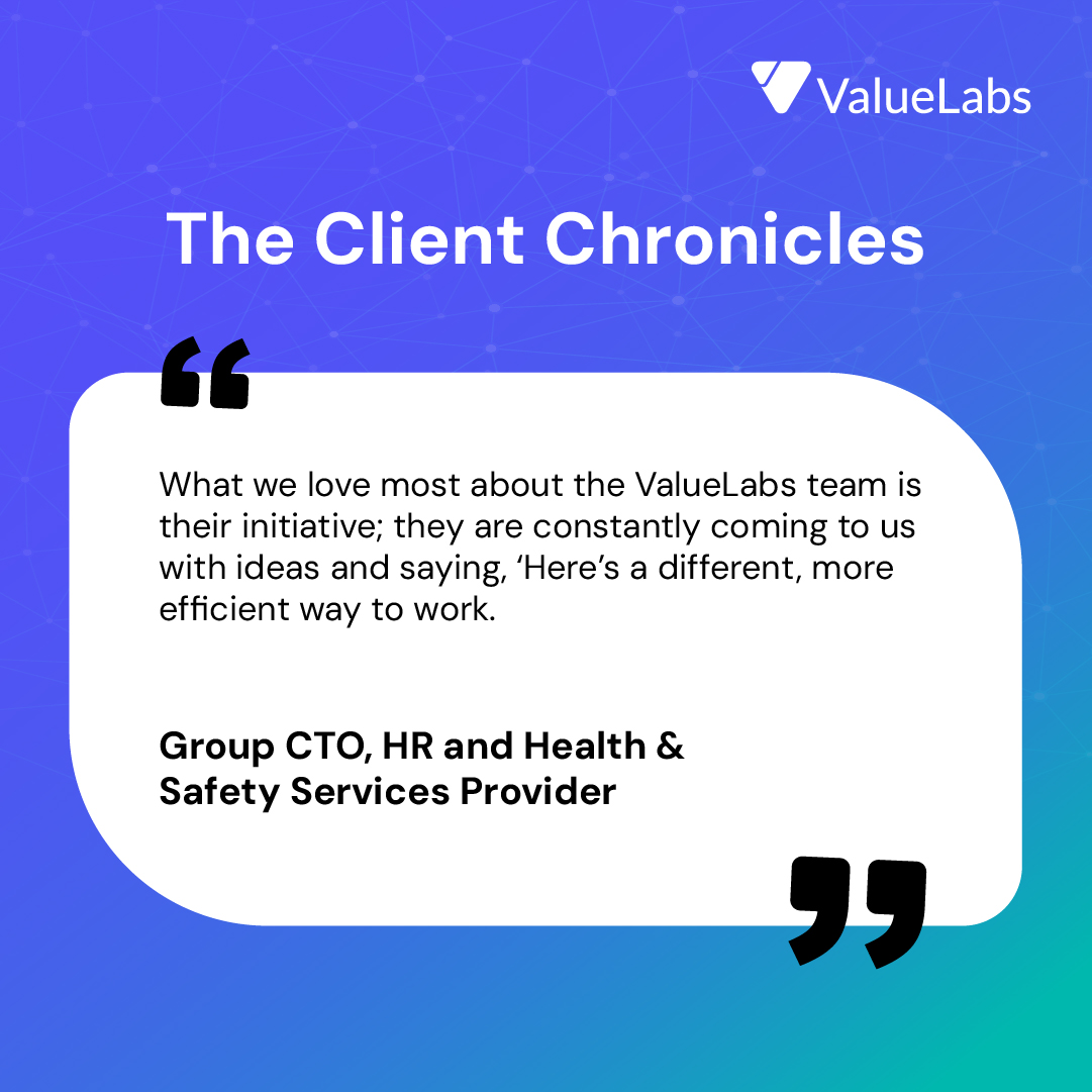 ValueLabs's tweet photo. The deadline was year-end. We pulled it off 3 months early.

A UK-based HR and Health & Safety provider faced tight timelines on telemetry enhancements.
 
ValueLabs deployed AI-powered regression testing automation with AiDE®.

Result: 75% faster testing, launched 3 months before the deadline, and started generating revenue weeks early. All powered by AiDE®.

Acceleration without sacrificing quality, because that’s Doing the Right Thing.

SCALE CHECK: When you push the accelerator on a major launch, which balancing act takes up most of your headspace?

Speed vs. Stability: Keeping QA fast enough to keep pace with rapid dev cycles.
Velocity vs. Debt: Moving quickly without breaking legacy foundations. 

Drop your number below. Let's see where the bottleneck is.

#TheClientChronicles #Solutions #AIAgents #AiDE #DoingTheRightThing #ValueLabs
