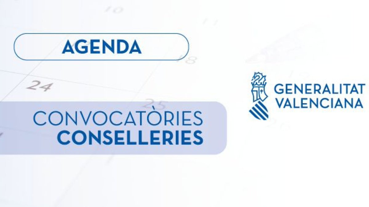generalitat's tweet photo. 🗓 Convocatòries de conselleries

📌 Dimecres, 21 d'octubre de 2026

➡ https://t.co/TwJcLg29o9 https://t.co/BaPbFZq25F