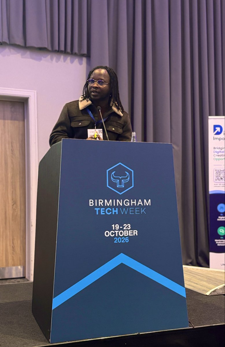 iSlimfit's tweet photo. Yesterday at #BirminghamTechWeek 

A big shoutout to @hafiz_ngn and @Philipofficial9 for the video https://t.co/WlmhmdG6iV