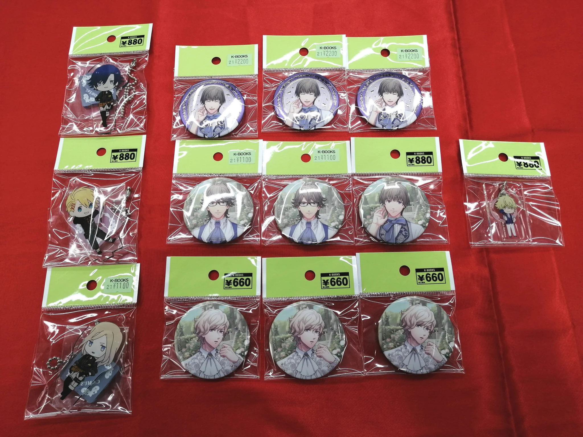 ♡うたプリ グラショ レン YUKATA-MODE 缶バッチ K-BOOKS ライブ館 on X: 