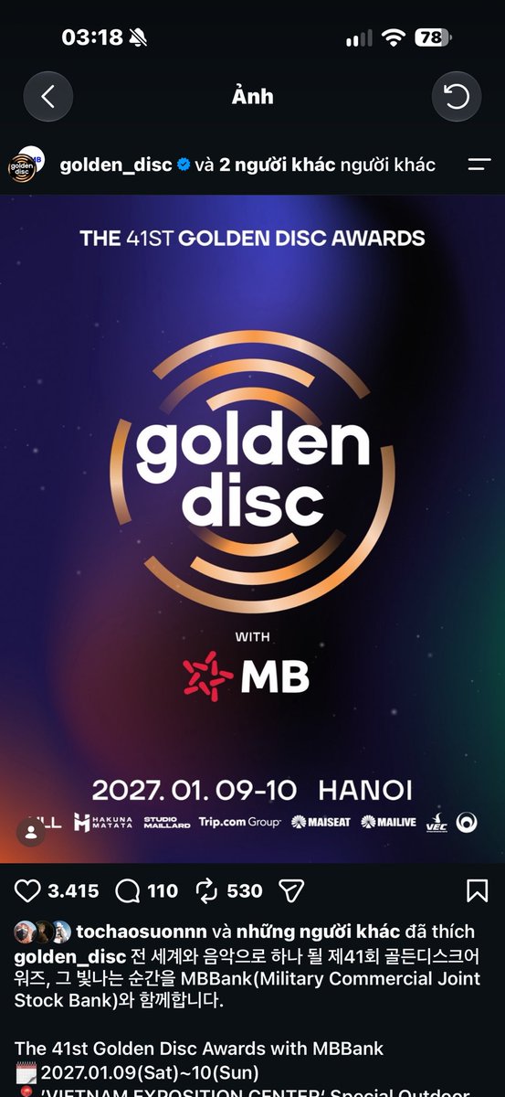 mar_mt20's tweet photo. Golden Disc Awards has not any official updates yet, so I can’t guarantee everything at the moment. If there are any changes, I’ll update everyone as soon as possible. 🩵🦒 https://t.co/TXXoi4oCL4