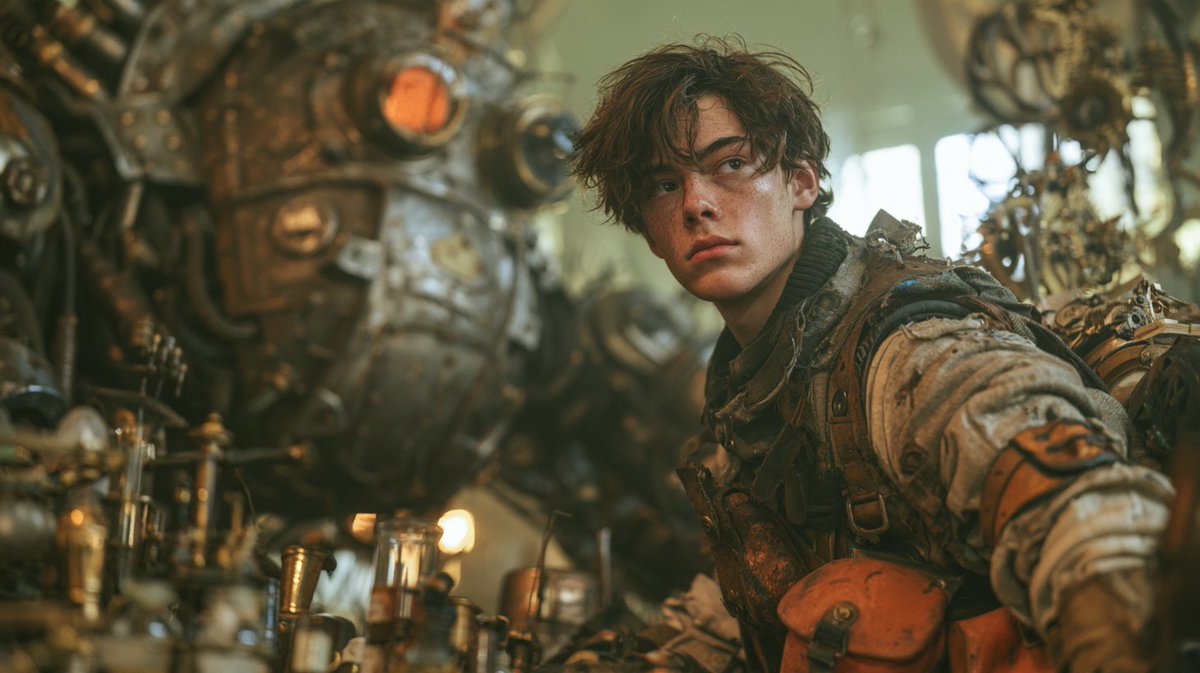 aran_leigh's tweet photo. “A Glimpse of the Iron Wastes” ⚙️ https://t.co/907H2UKEJD