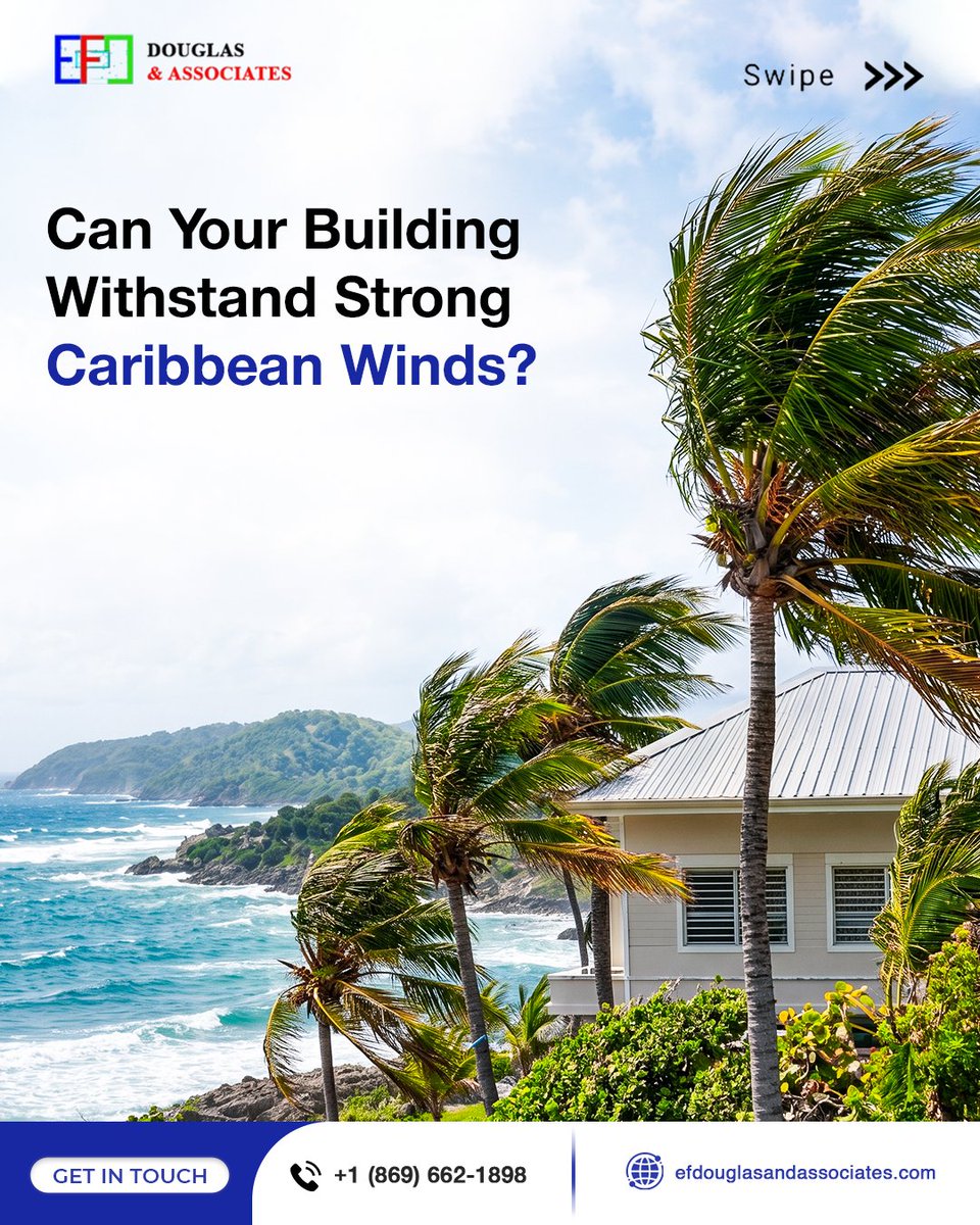 ef_douglas's tweet photo. Can Your Building Withstand Strong Caribbean Winds?
Smart structural design helps improve building safety and resilience with 𝐄𝐅 𝐃𝐨𝐮𝐠𝐥𝐚𝐬 .
🌐 𝐕𝐢𝐬𝐢𝐭 𝐮𝐬: https://t.co/gwChFjV81N
#efdouglas #structuralengineering #engineeringdesign #buildingdesign https://t.co/27Sps7TQuw