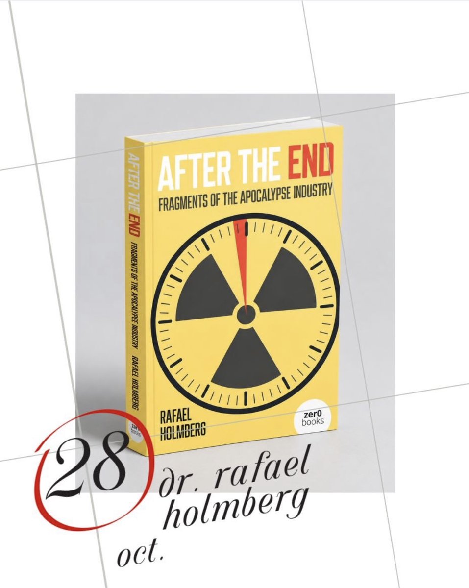 Zer0Books's tweet photo. Book launch next week 🔔 

📅  Wednesday, 28th October
⌚  7pm - 11pm
📍  Kings Cross Road, London

Tickets are FREE and available here:
https://t.co/0TeaDZ9R4D? https://t.co/CnCOZpwaqi