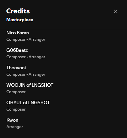 ShottiesST's tweet photo. 🎼 [#LNGSHOT_info]

as usual, our 4shoboiz are involved in creating their own masterpiece! 🥹🔥

OHYUL — Composer
RYUL — Lyricist & Composer
WOOJIN — Composer
LOUIS — Lyricist & Composer

alongside Jay Park, Cha Cha Malone, Sam Carter, DUT2, Nico Baran, G06Beatz, Theevoni & Kwon! 

#롱샷_너라는_명작
#LNGSHOT_MASTERPIECE
