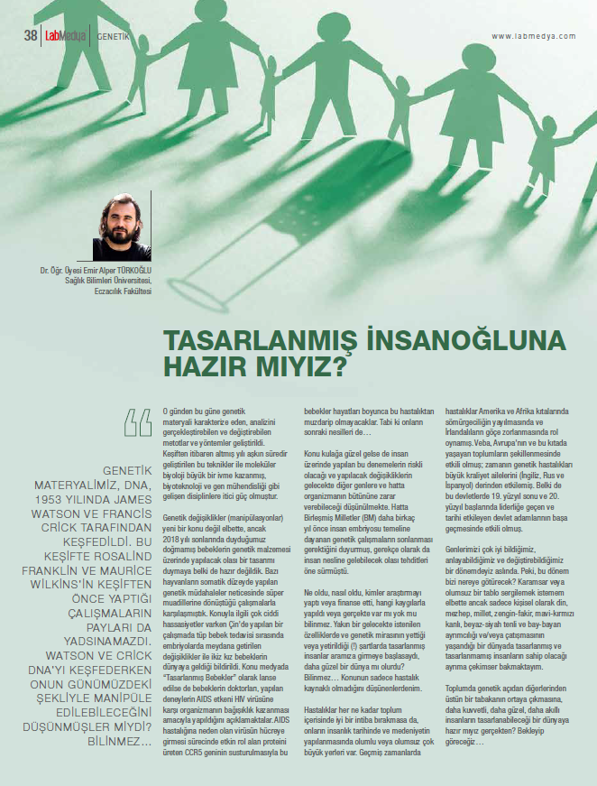eaturkoglu's tweet photo. 📰Are we truly ready for the era of designed human beings? 🧬✨
Excited to share my popular science article 'Are We Ready for the Designed Human Being?' published in 2019.
Check out the article previews below! 👇
#GeneEditing #CRISPR #FutureOfHumanity #Bioethic #PopularScience https://t.co/nNh0OSHeFL