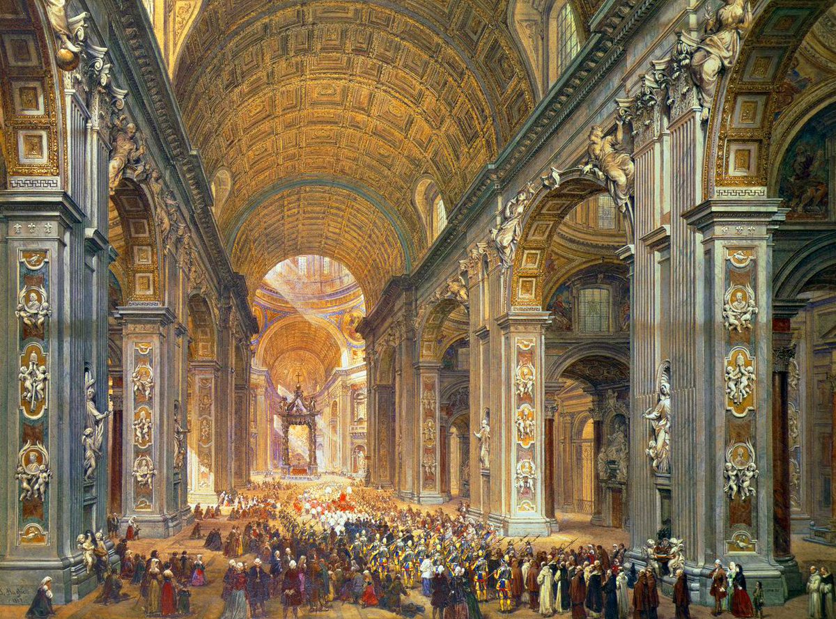 KnowledgeArchiv's tweet photo. "We shape our buildings, and afterwards our buildings shape us."

Winston Churchill

(Stop scrolling and really look at this painting! Amazing) https://t.co/r66ZaytXAS
