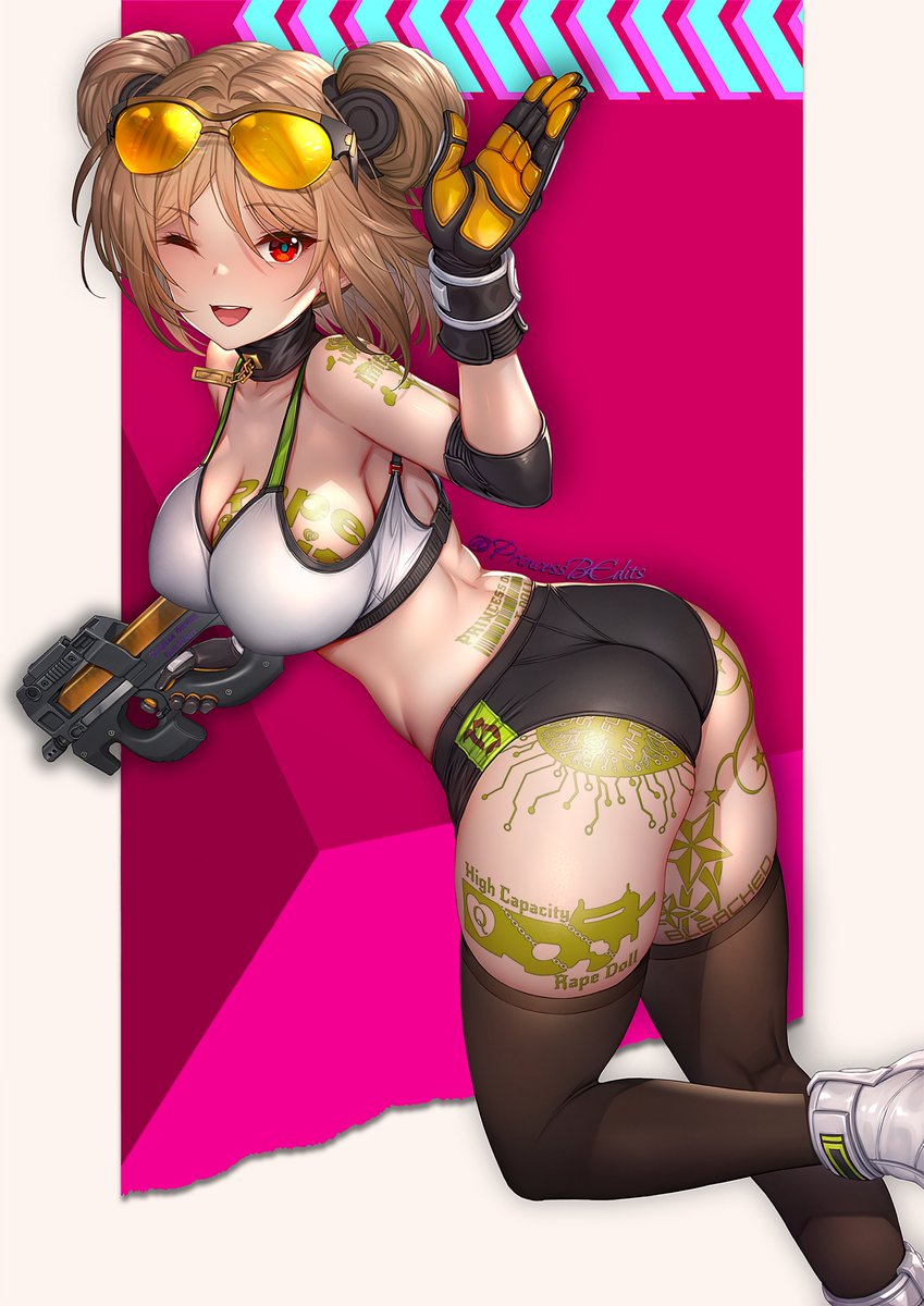PrincessBEdits's tweet photo. Mityl got her own issue for bleached magazine!! Good for her! See if you can spot the 3 places I put my initial / title on her :p 

Maybe this will help me with pulling her...

#Bleached #BleachedEdit #BleachedHentai #QoHEdit #GFL #GirlsFrontline #Rapekink https://t.co/YGwmVZyMzv