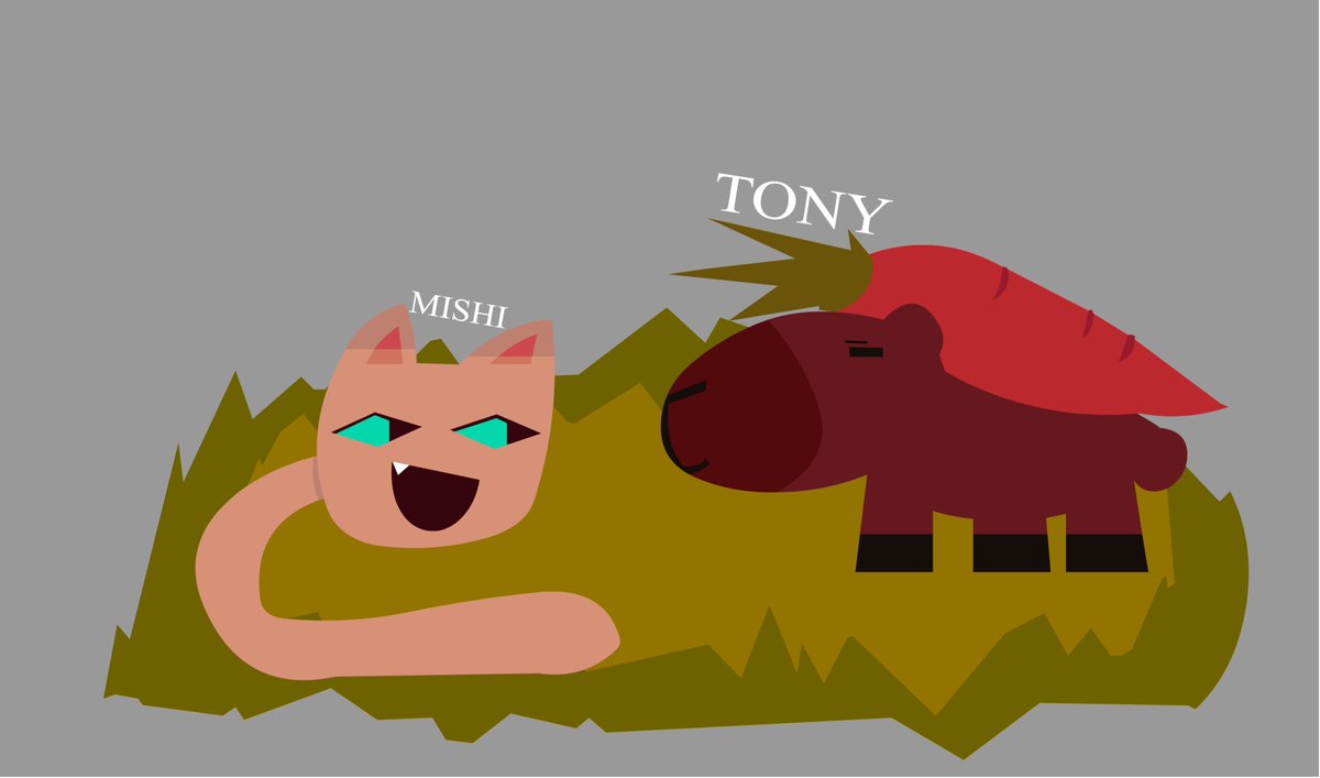 carlostms12's tweet photo. Mishi &amp; Tony
.
.
.
.
.
#Ebenezer #fundamentalpapereducation #KATIEVERSE #art #animation #FPE https://t.co/6g2H0Sh8dv