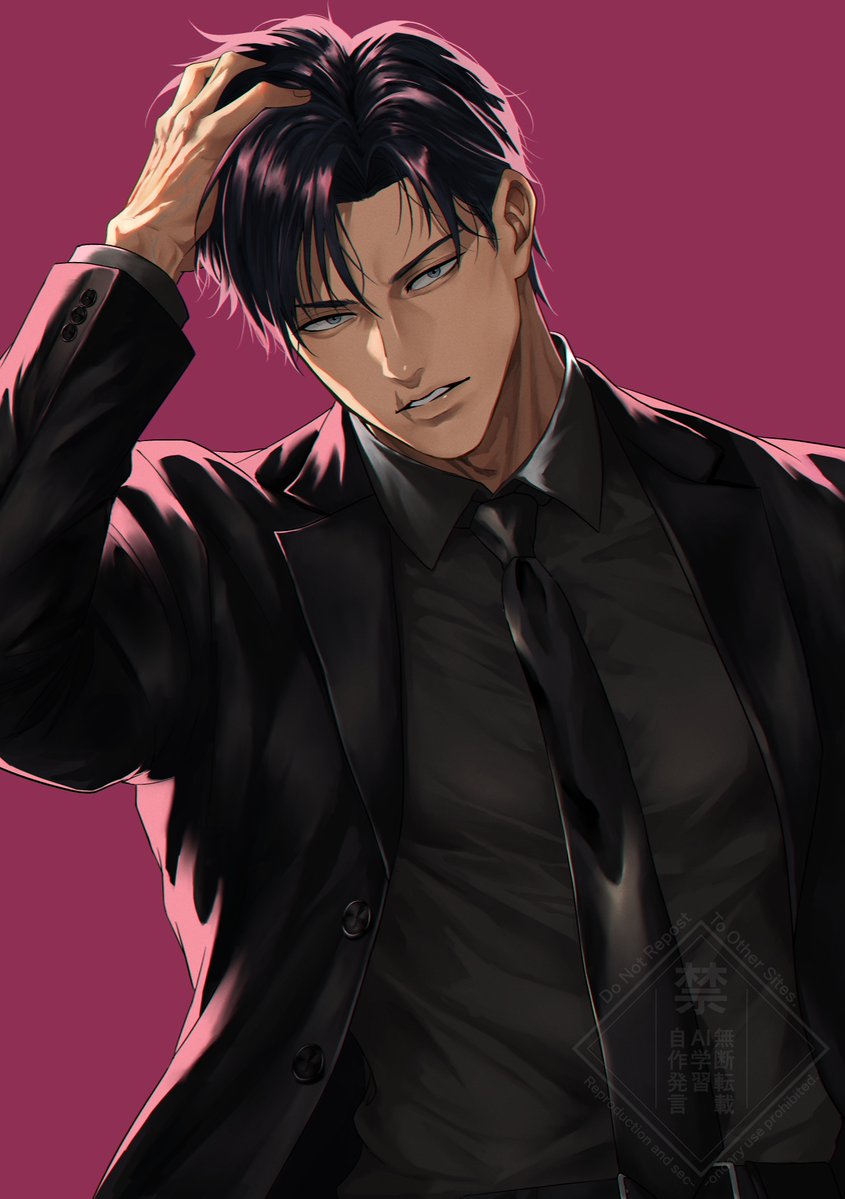 nekono_1231's tweet photo. Suit　甚 https://t.co/sJy9Vno1pY