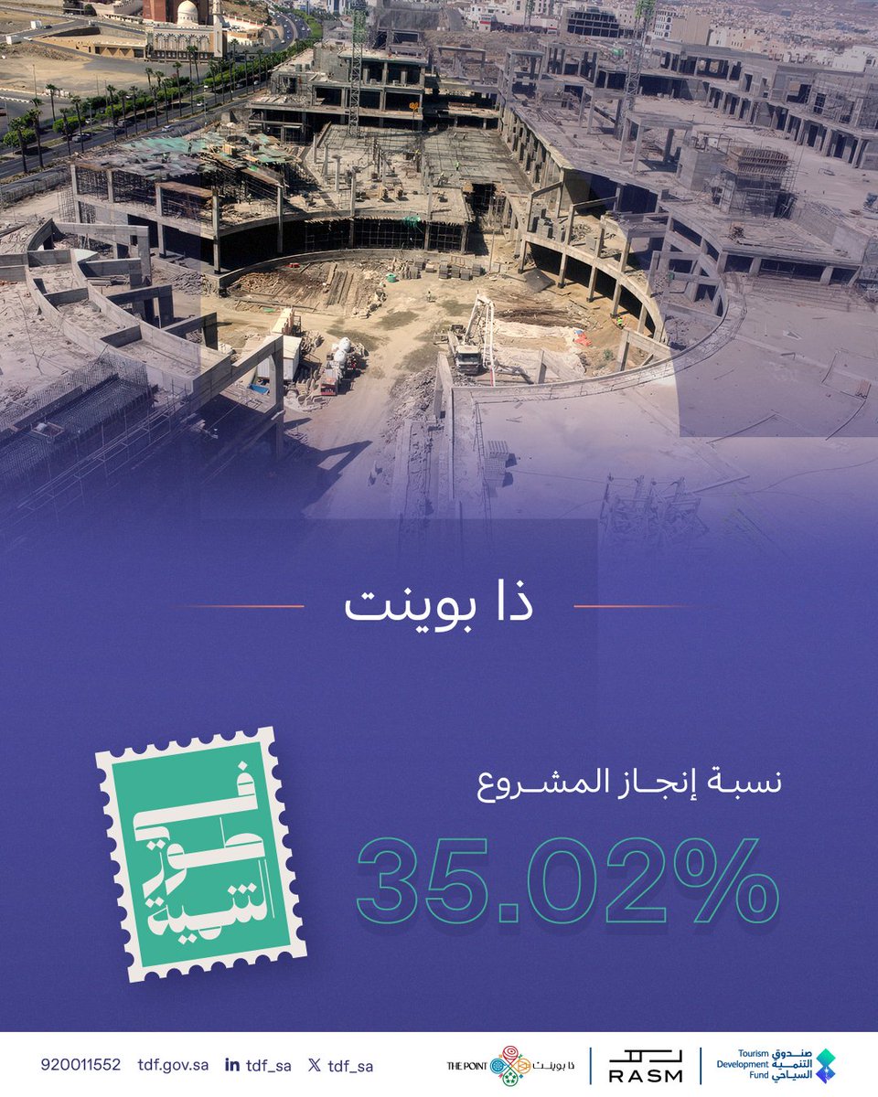 TDF_SA's tweet photo. @thepointabha "ذا بوينت" في عسير.. وجهة سياحية #في_طور_التنمية بدعم #صندوق_التنمية_السياحي.. وتطور يعكس تقدم الأعمال ببلوغ نسبة الإنجاز 35.02%

@thepointabha https://t.co/lRjCsphJ3j