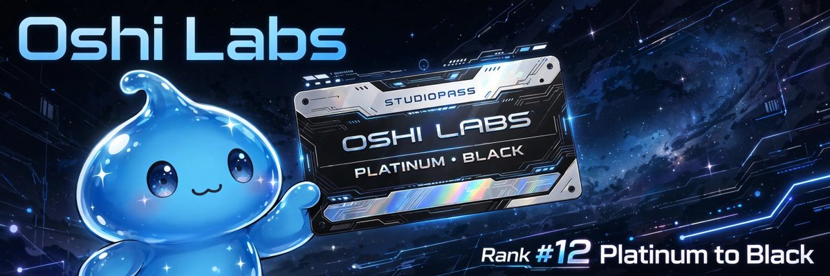 viseweb3's tweet photo. Bullish on @oshilabs 💙

From rank #293 to #12 Platinum ✨
2 steps away from BLACK PASS (Top 10)

Not just a JP project, the community is top tier.

Are you still fading Oshi? 👀 

https://t.co/n9HzGdwYmk

#OshiLabs
#StudioPass https://t.co/pGweiAC2ro