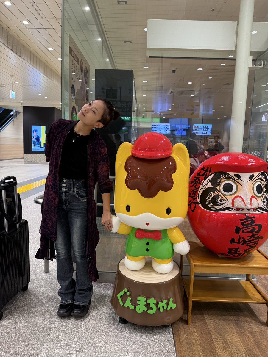 michiru_yuasa's tweet photo. 【ゆあさみちる】

ぐんまちゃんと。

#ぐんまちゃん
#群馬
#明日は収録 https://t.co/QG2FPeRcRo