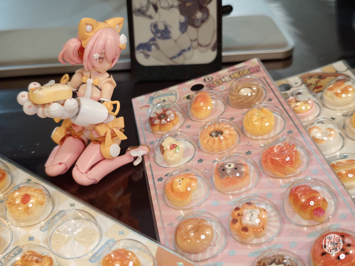 AndroidPDF's tweet photo. マオちゃん：🍔🍟🍖🥢にゃ💕✨
ฅ(≧∀≦)ฅ🐾💖

#プニモフ #punimofu #dolljpf https://t.co/cuQQGI0BvJ