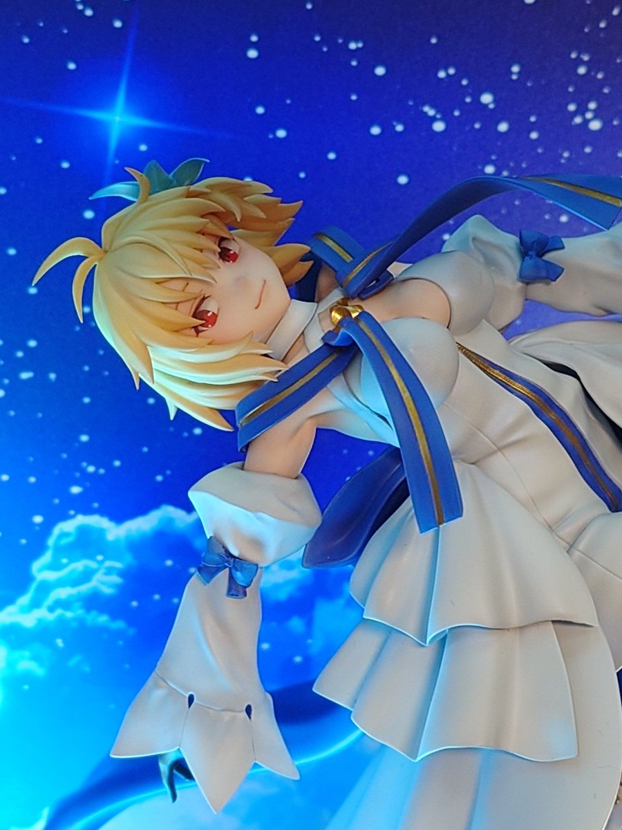 une_chariride's tweet photo. アルクェイドは無事にご依頼者様のもとへ届きました。

塗装もアイペも台座も沢山誉めていただき満足ｗ
さっそく写真いっぱい撮られたようでとても綺麗な写真送っていただきました✨
#制作代行
#アルクェイド
#FGO https://t.co/g9qWrW6IXu