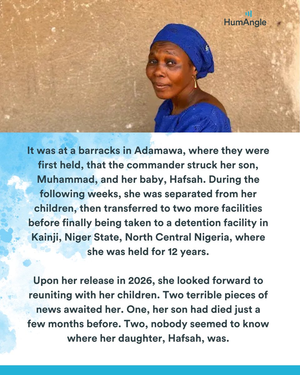 HumAngle_'s tweet photo. Her son has died, and her daughter, Hafsah, is seemingly missing. Where is Hafsah?

https://t.co/dLXypOMAUa https://t.co/KgaqZ3uHoK