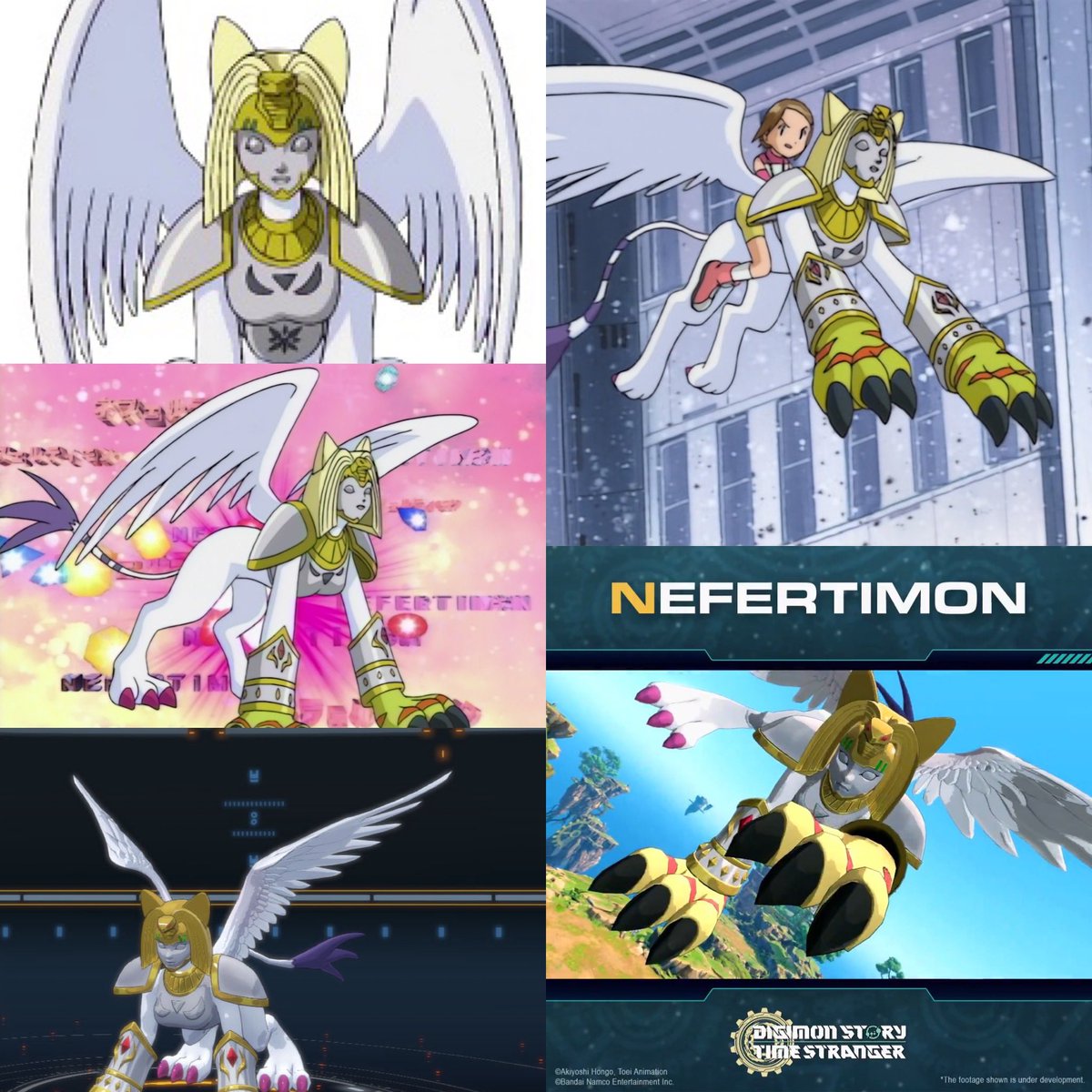 DylanScienceGuy's tweet photo. I can honestly say I love a lot of Digimon but these two right here hold the top spot for me so no matter what the merch is or the game they are in I will have them because I mean come on it’s Nefertimon and Plesiomon 🩵🩵🩵🩷🩷🩷🪽🪽🌊🌊 https://t.co/lQZzAFQsoH
