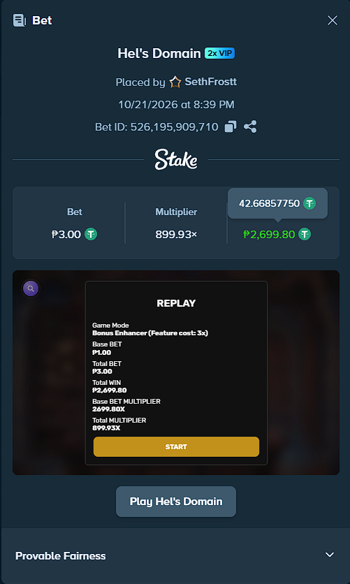PounceitCS's tweet photo. WTF @ValkyrieXStudio . I didn't expect a 5 scat like that. I swear valk slots are the goat man. Thank youuu for this hit. https://t.co/TKQWpK9r6g