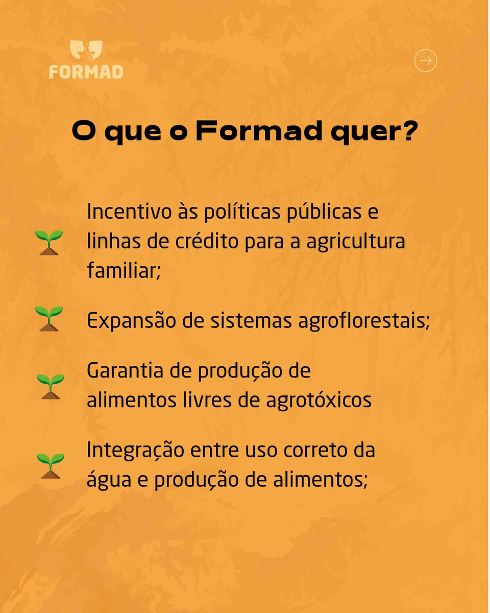 formadmt's tweet photo. 🌱 Que futuro queremos para a produção de alimentos?

Aqui, o Formad apresenta algumas das propostas e compromissos que fazem parte desse futuro. 🌾

#OMTqueoFORMADquer #Eleições2026 https://t.co/Ctw4vV66Ey