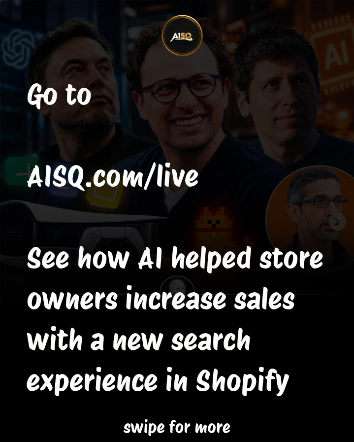 SquirrlySocial's tweet photo. The AI Billionaires created ecommerce millionaires.
See how Shopify, WooCommerce and BigCommerce store owners win big with AI Search.
#shopify #shopifystore #shopifydropshipping #woocommerce #woocommercestore https://t.co/zoAS2DisVB