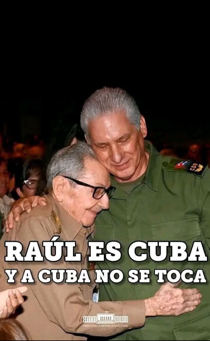 Lety120870's tweet photo. #RaúlEsRaúl , y no lo decimos por una simple frase ni por consigna. Lo es porque lleva en sí el valor y la dignidad de muchos, de generaciones enteras que han defendido su derecho a la libertad, la soberanía y la justicia!!! #ACubaSeRespeta #SantiagoDeCuba https://t.co/Vh5VF6P7Fe