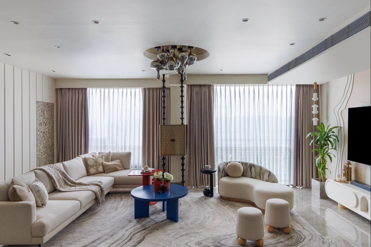 archinterind's tweet photo. Rise above the ordinary on the 61st floor with 61 shades of pure Mumbai luxury

61 Shades of Joy by The SS Story reimagines contemporary luxury through personal narratives, expressive colour and meticulous craftsmanship.

https://t.co/t33Lw1iShk https://t.co/l6OfPQCrRY