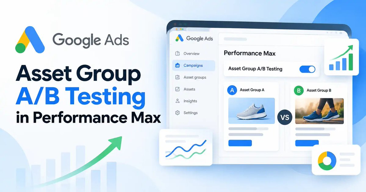 iTechManthra14's tweet photo. Learn how Google Ads asset group A/B testing helps advertisers compare creative variations, test campaign strategies, and optimize ad performance with data-driven insights.

https://t.co/Prd6kIzIbC

#GoogleAds #PPC #ABTesting #DigitalMarketing https://t.co/YpeWKzhDsr