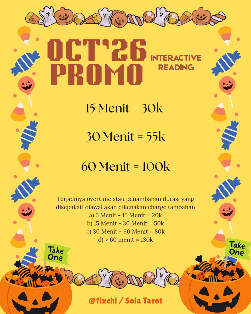fixchl's tweet photo. Siang kakak!! Toko tarot Sola masih open untuk tarot reading ya kak!! ヾ(*´∀｀*)ﾉ

Jangan lupa promo Sola di bulan ini berakhir besok! 

Untuk kakak yang mau baca tentang doi, mimpi, karir, shadow work, energy checking, dan soulmate bisa ke Sola!

#zonauang #zonajajan https://t.co/YX53AQzr7A