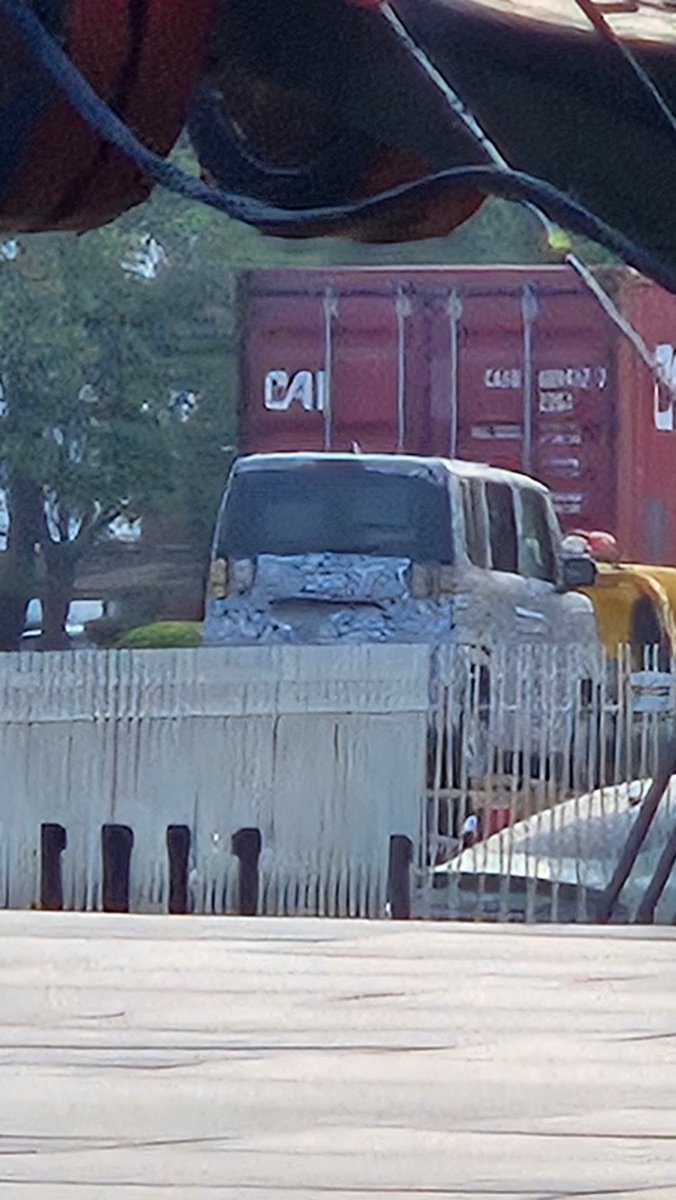 InsideChinaAuto's tweet photo. Just spotted Chery's first kei car on the back of a truck in Wuhu. Probably a little too excited to see it. https://t.co/5i4HWXG4LV